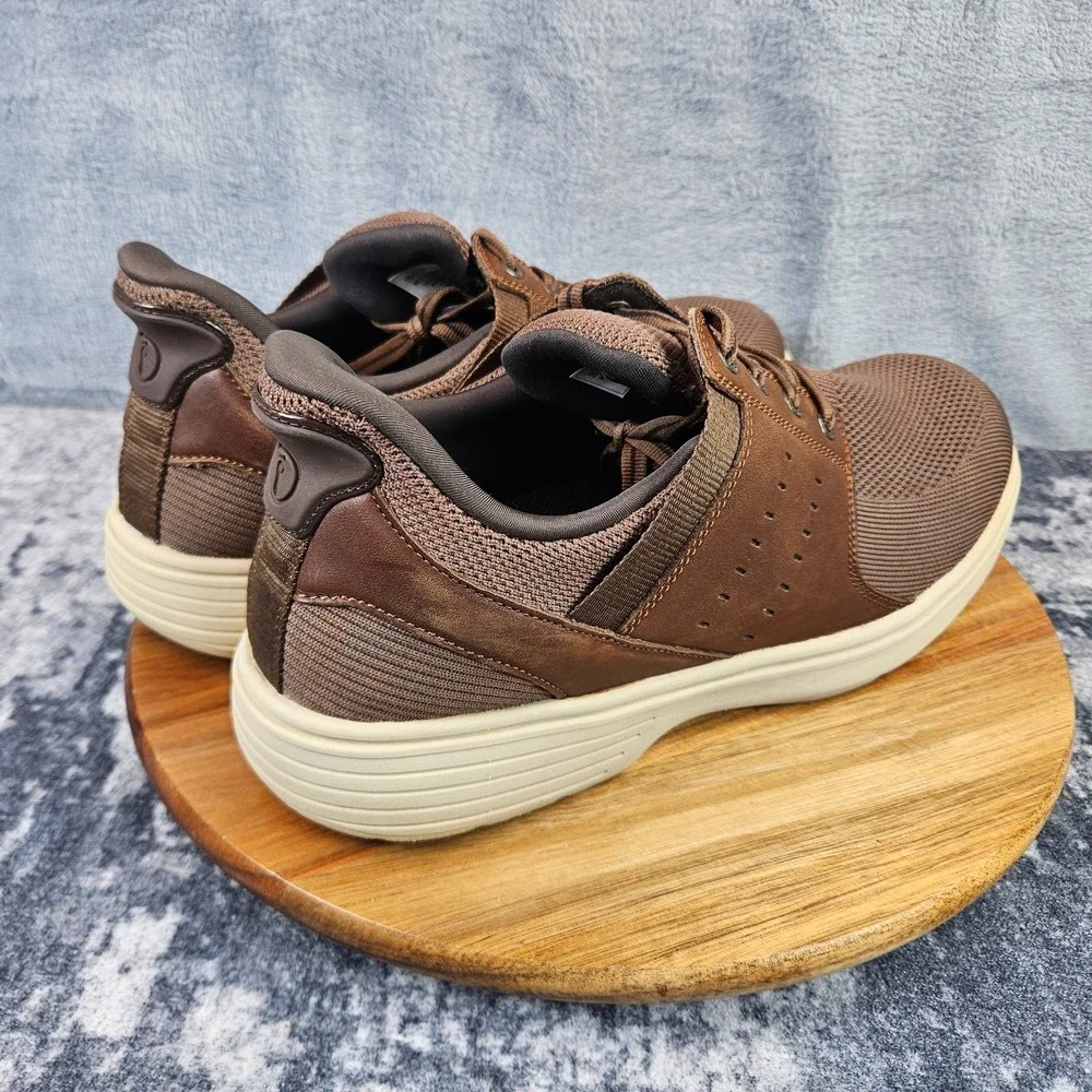 Orthofeet Siron 20217 Diabetic Orthopedic Shoes Walking Brown Mens Size 11.5 D